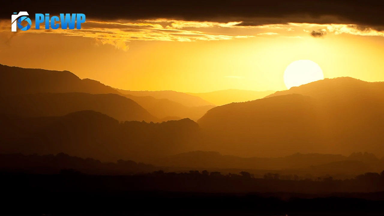 Serene Sunset 4K PC Wallpaper
