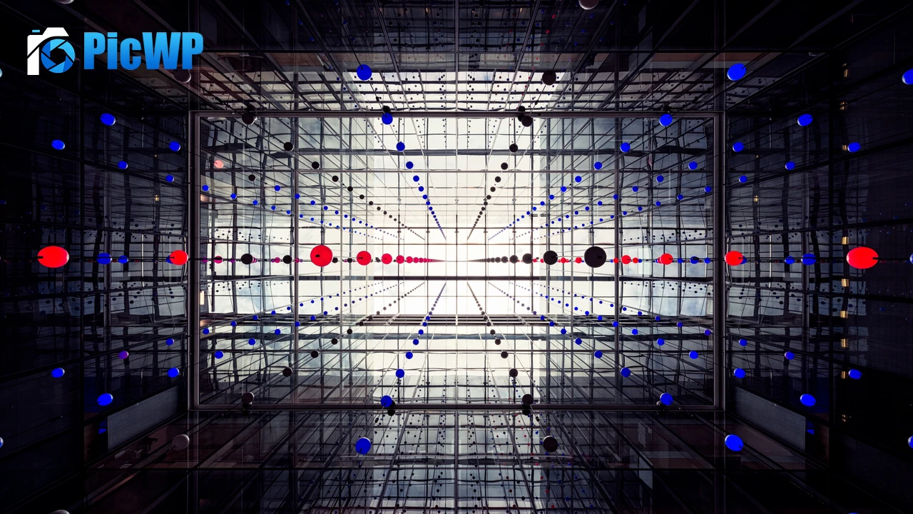 Glass building Spheres 4K PC Wallpaper