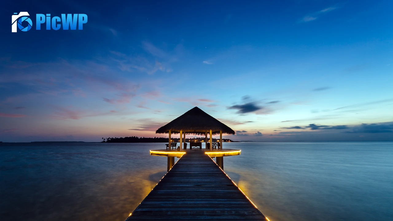 Kihaadhuffaru Island Maldives 4K PC Wallpaper