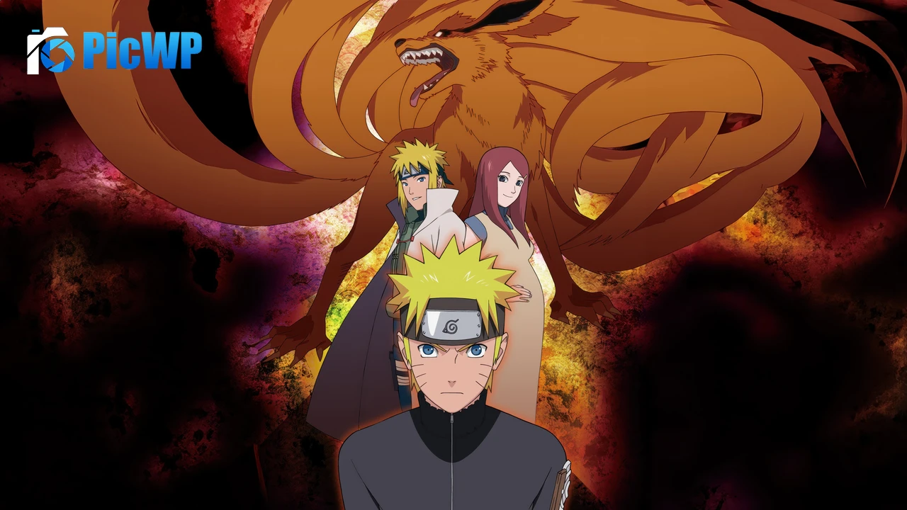 Naruto Uzumaki Family 4K PC Wallpaper