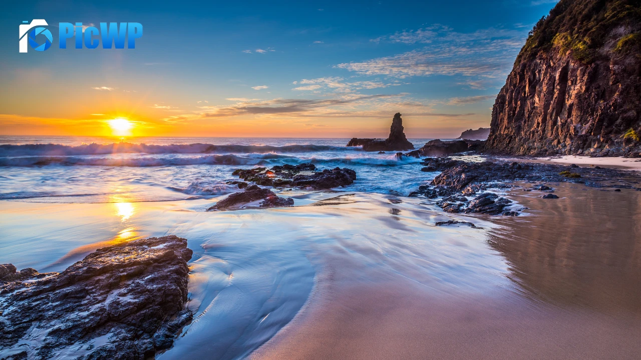 Jones Beach Kiama Downs 4K PC Wallpaper
