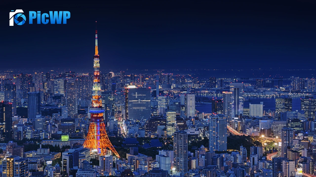 Tokyo Tower Japan 4K PC Wallpaper