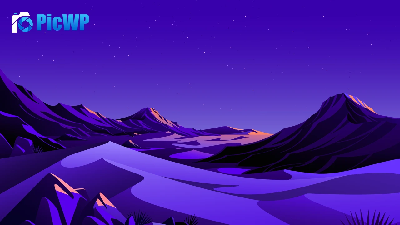 Mountains Rocks 4K PC Wallpaper