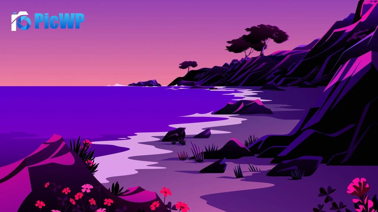 macOS Big Sur Beach 4K PC Wallpaper