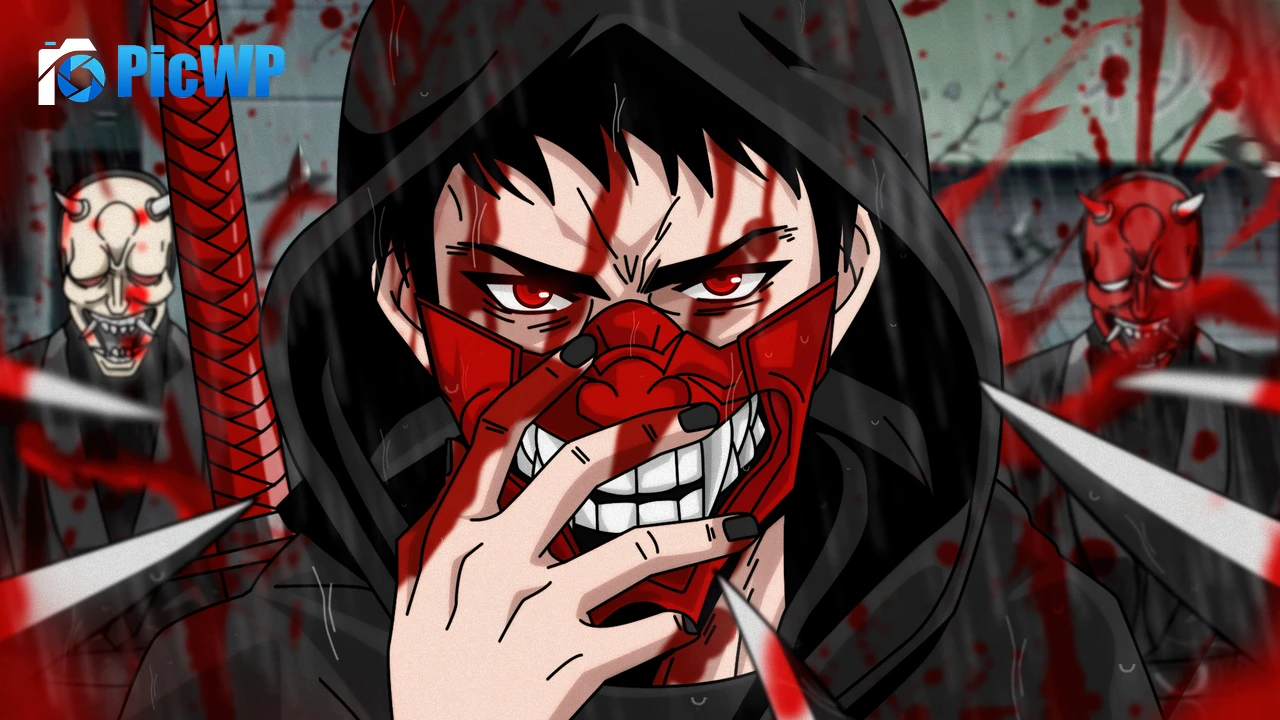 Ninja Mask 4K PC Wallpaper