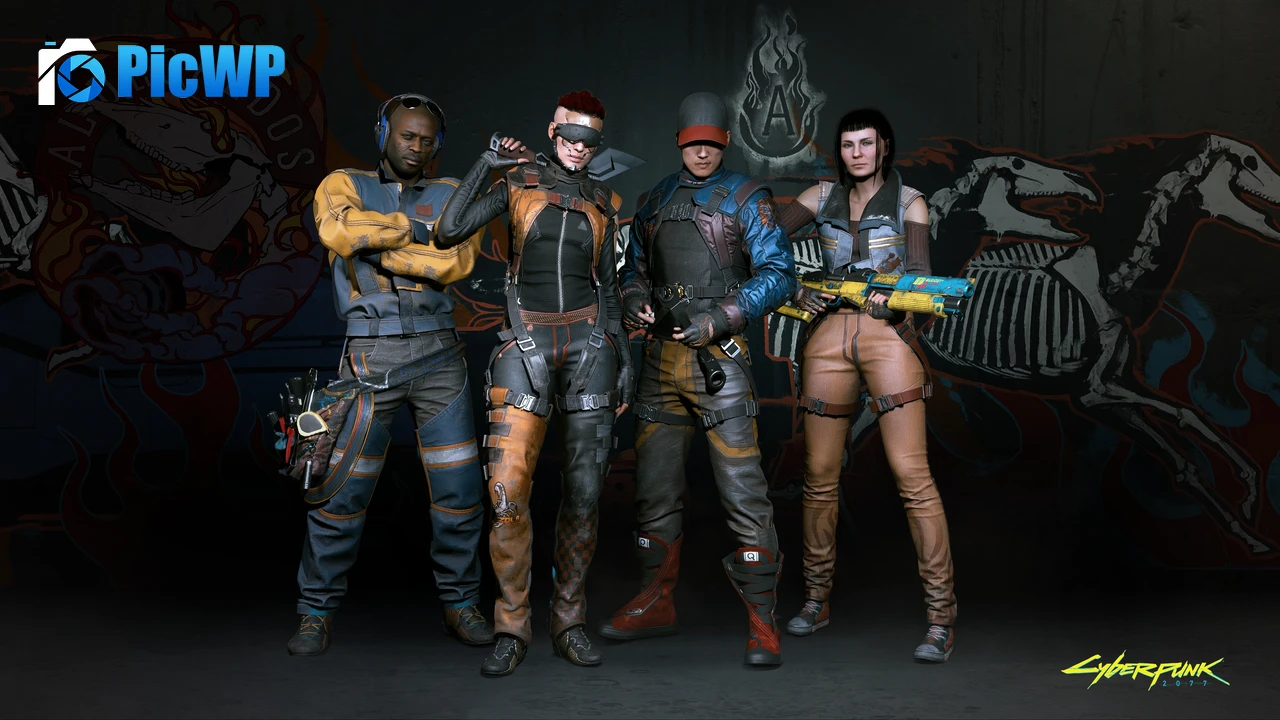 Cyberpunk 2077 Gangs 4K PC Wallpaper