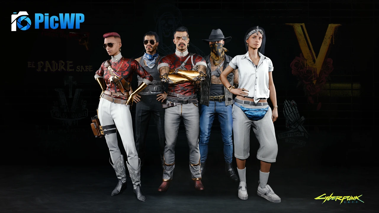 Cyberpunk 2077 Valentinos 4K PC Wallpaper