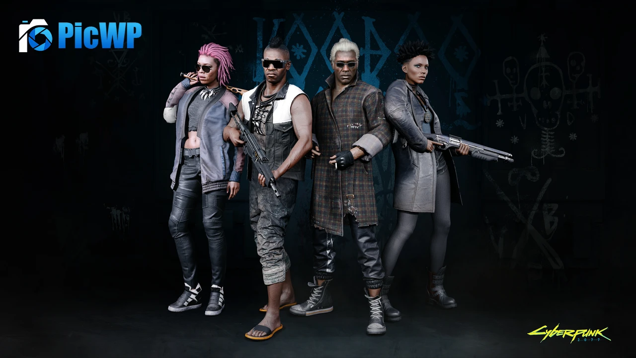 Cyberpunk 2077 The Voodoo Boys 4K PC Wallpaper