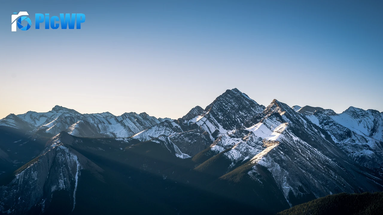 Sulphur Skyline Trail Jasper National Park 4K PC Wallpaper