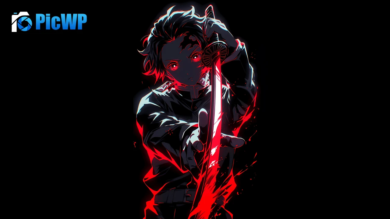 Tanjiro Kamado AMOLED 4K PC Wallpaper
