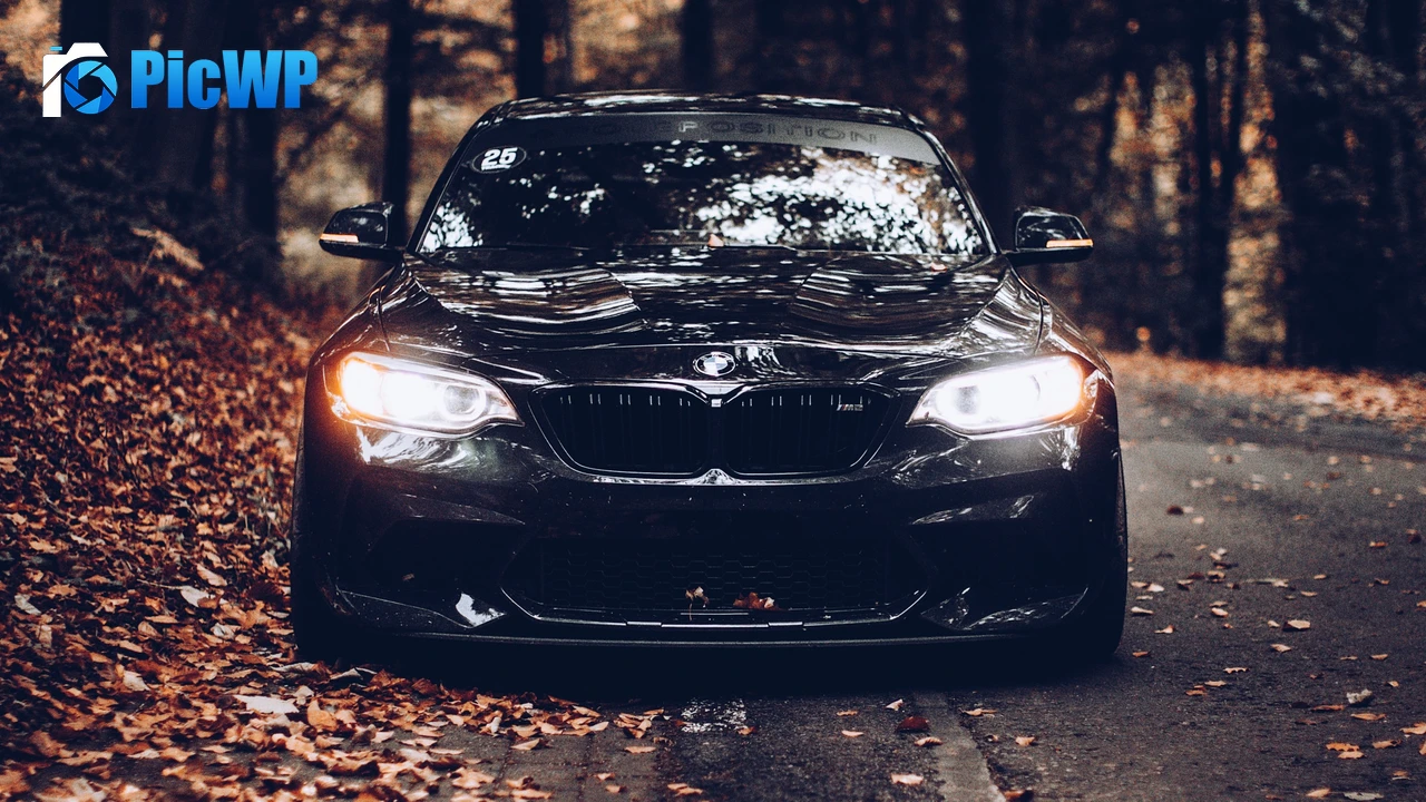 BMW Black cars 4K PC Wallpaper