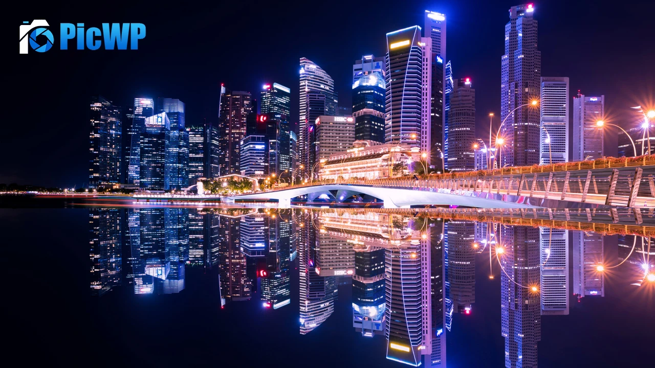 Singapore City Skyline 4K PC Wallpaper