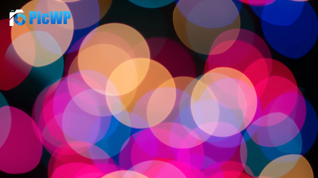 Lights Bokeh Glowing lights 4K PC Wallpaper