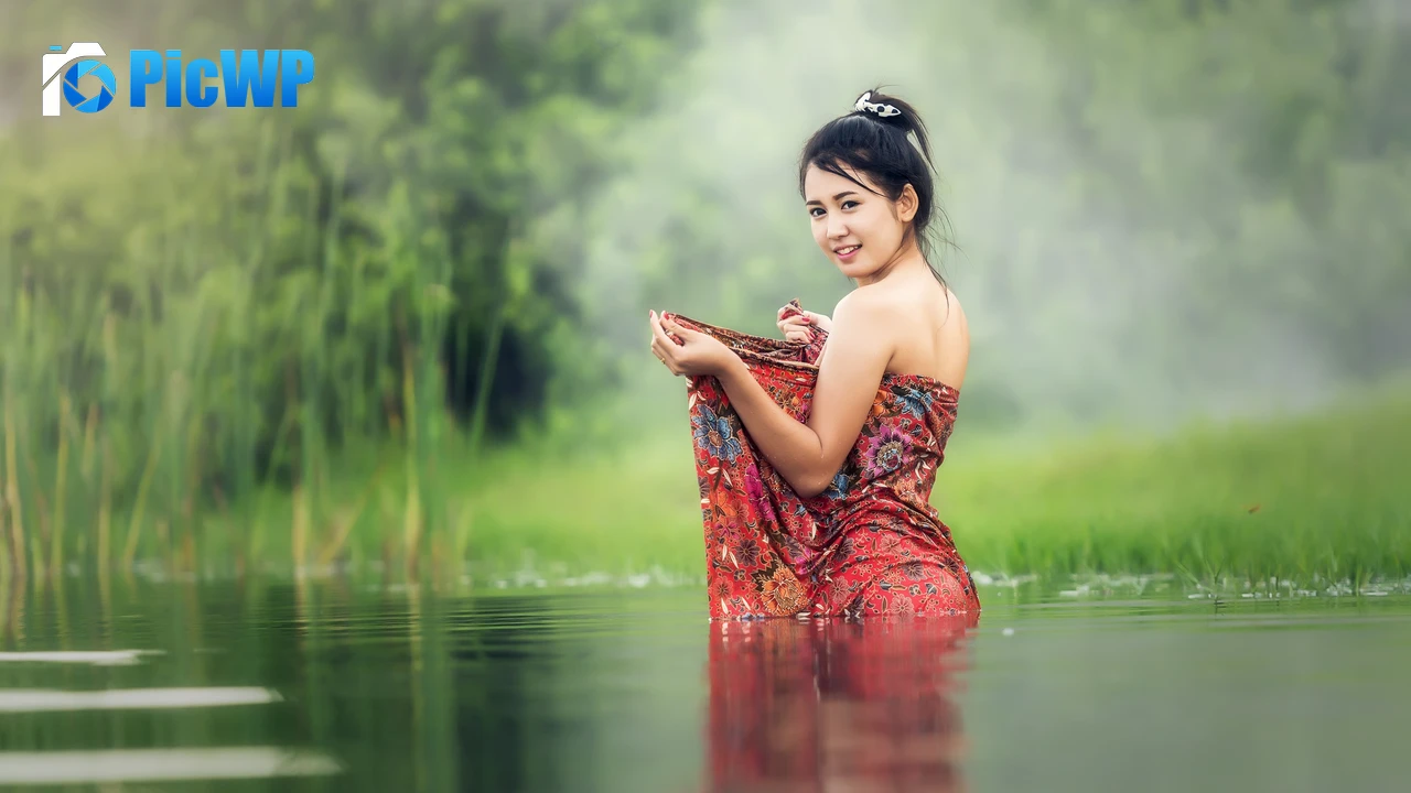 Asian Girl Teen 4K PC Wallpaper