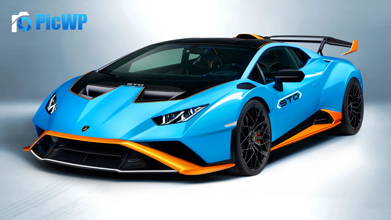 Lamborghini Huracán STO 4K PC Wallpaper
