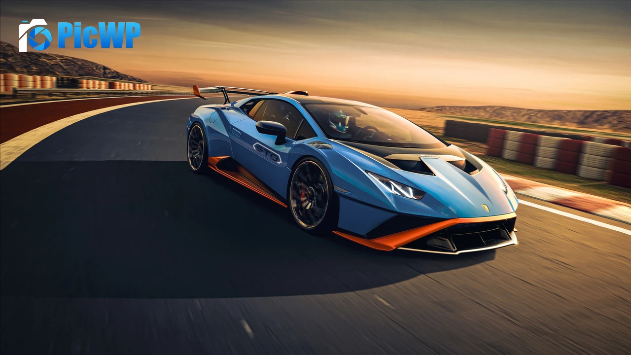 Lamborghini Huracán STO Racing 4K PC Wallpaper