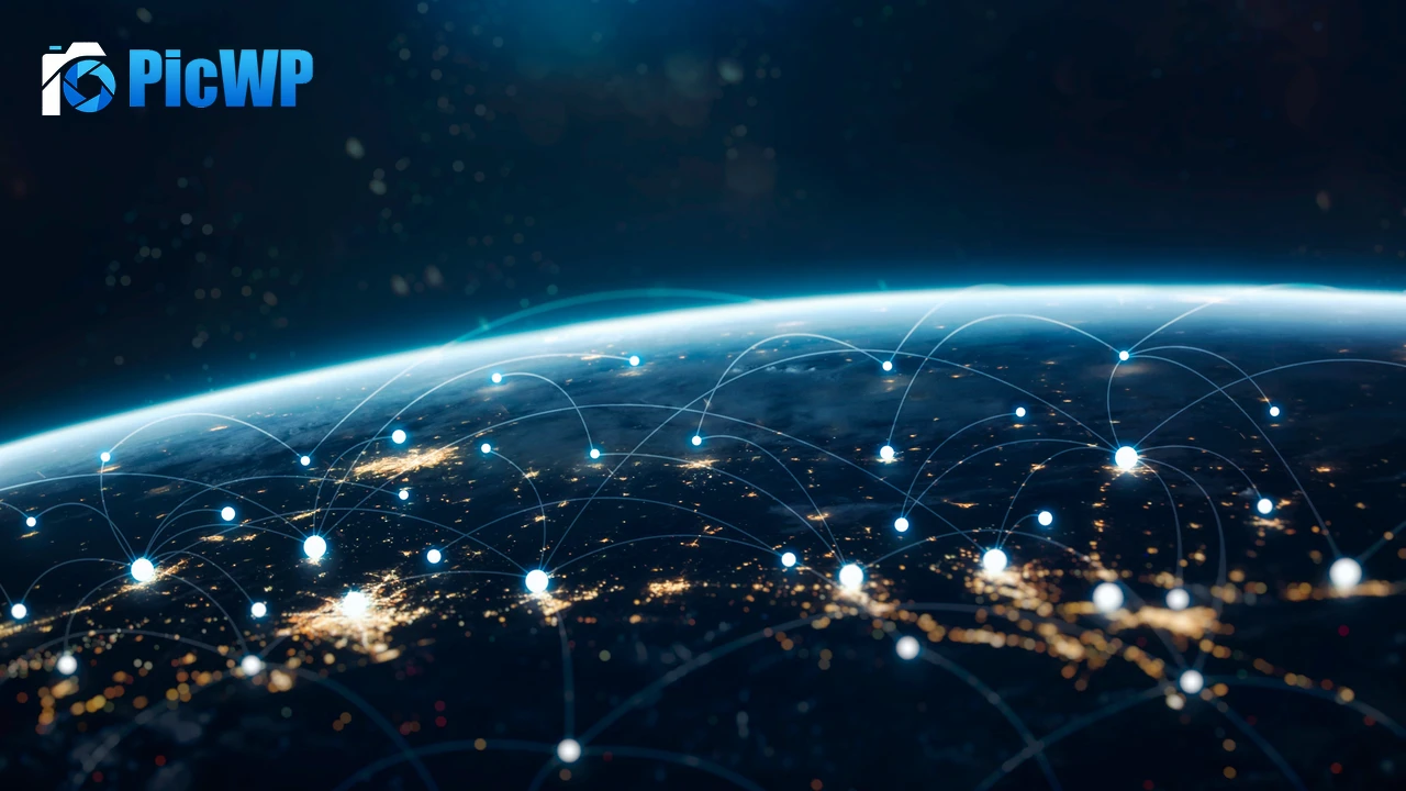Network Connections 4K PC Wallpaper