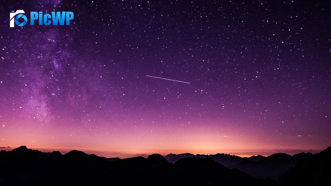 Purple sky Cima d'Asta 4K PC Wallpaper