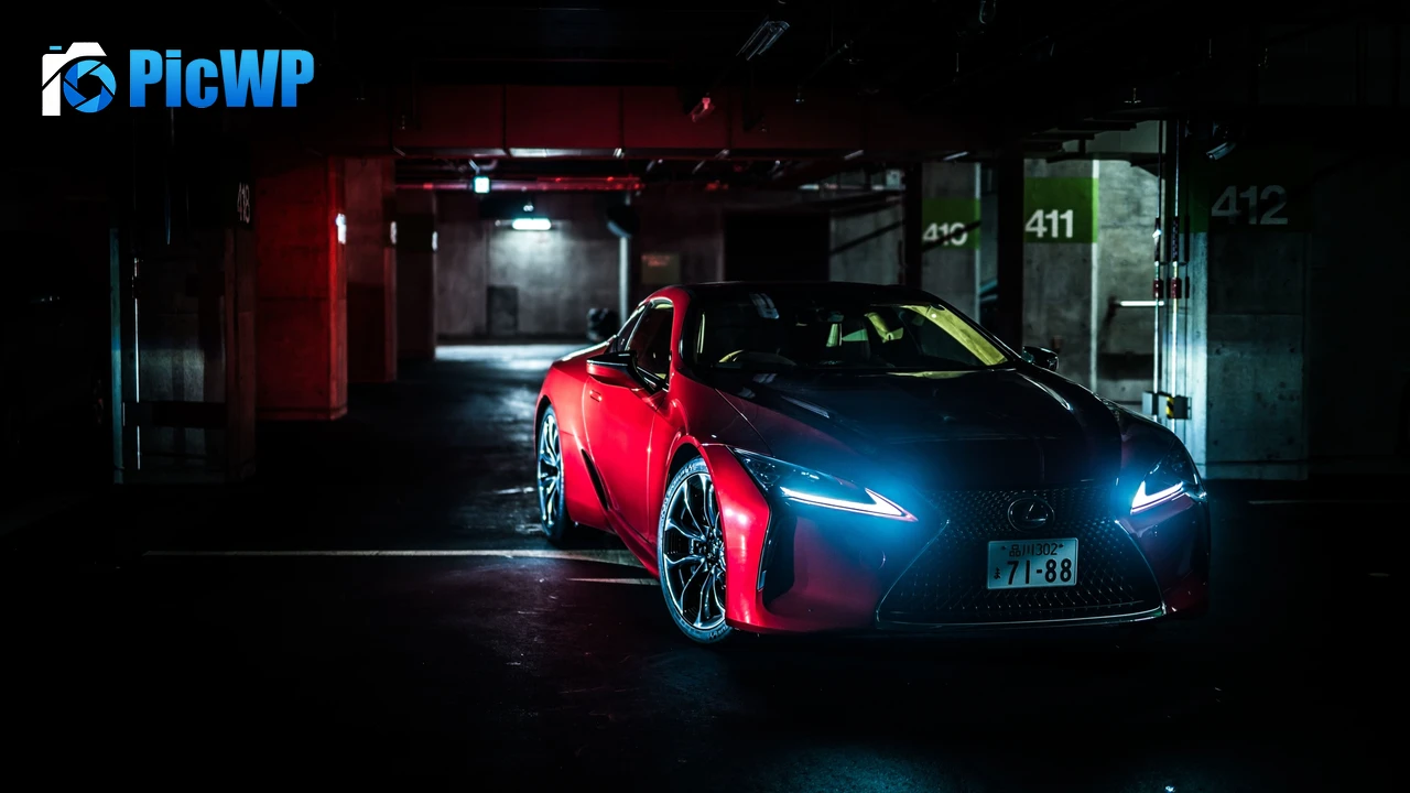 Lexus LC 500 Dark 4K PC Wallpaper