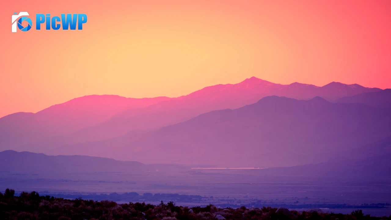 Pink sky Scenery 4K PC Wallpaper