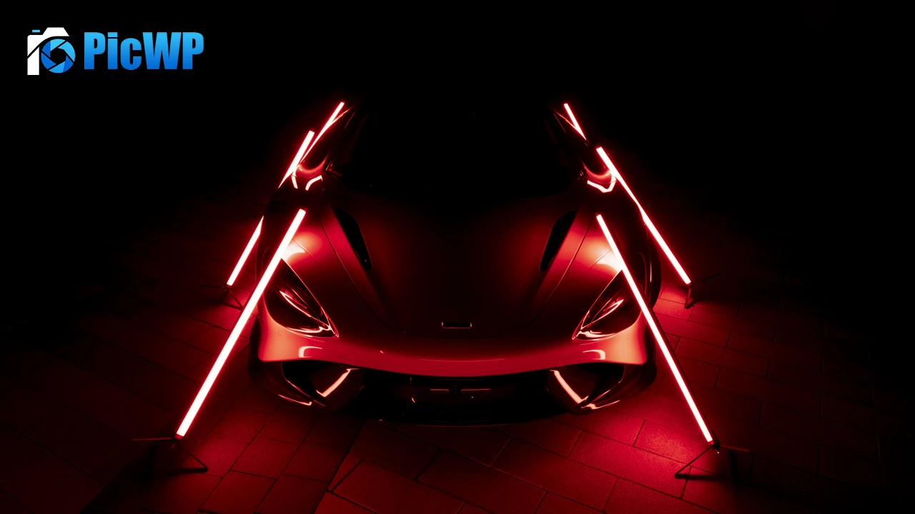 McLaren 765LT Dark aesthetic 4K PC Wallpaper