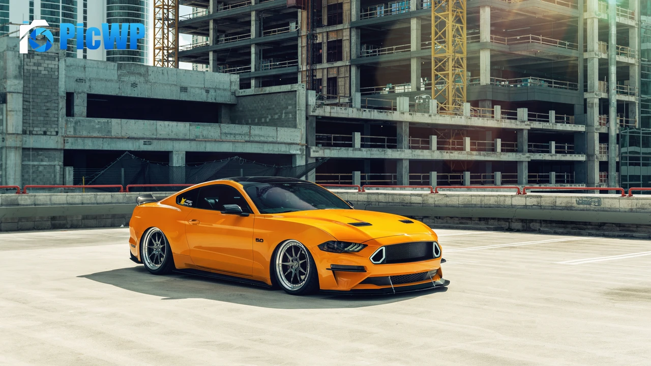 Ford Mustang Custom tuning 4K PC Wallpaper