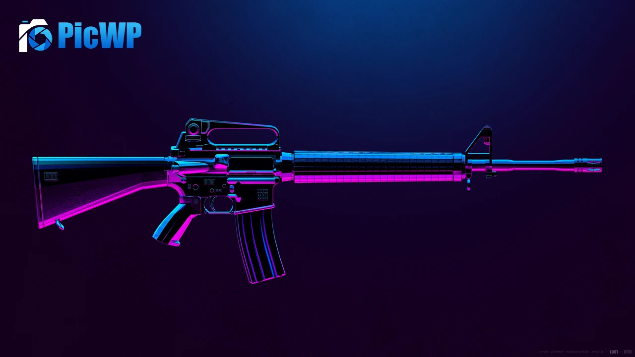 M16A4 PUBG MOBILE 4K PC Wallpaper