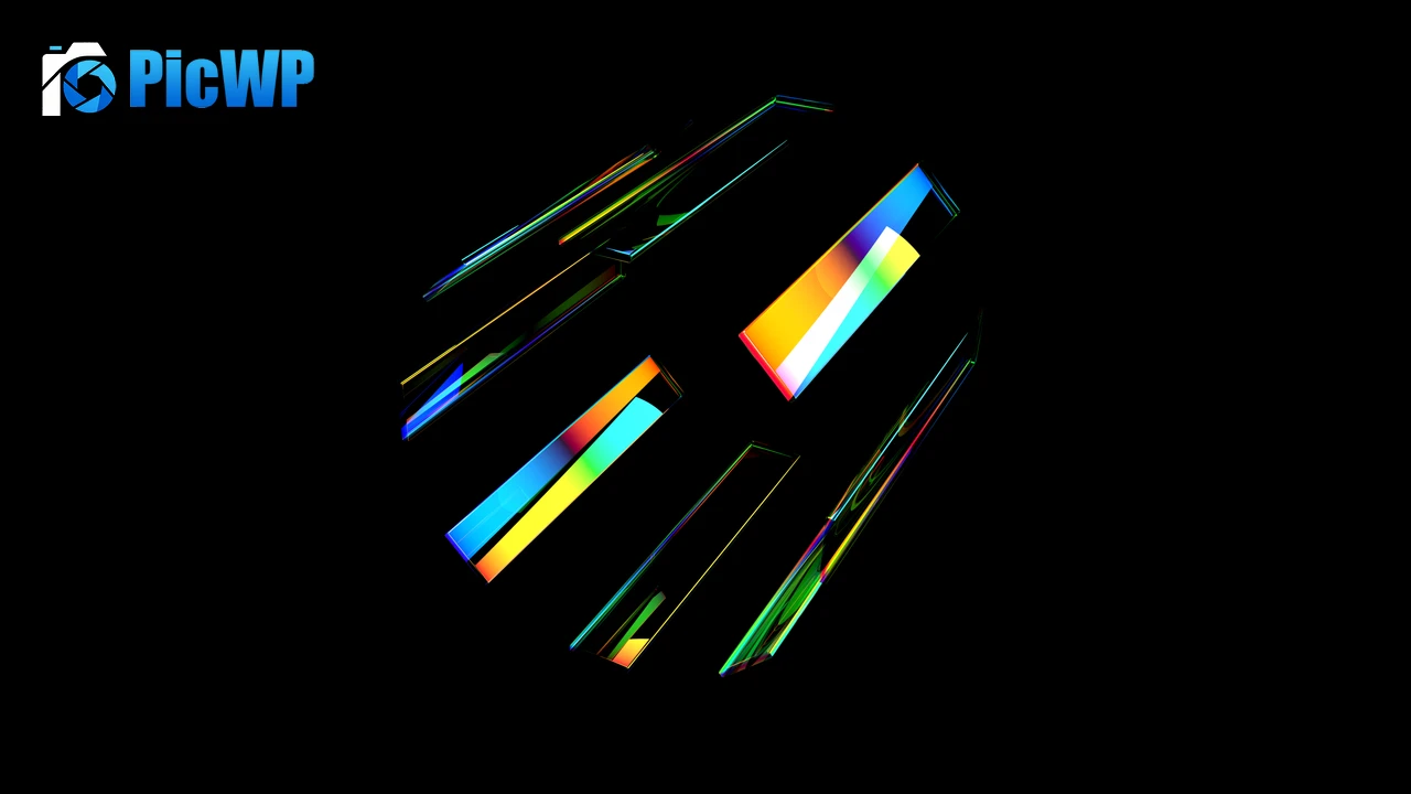 Glass Spectrum 4K PC Wallpaper