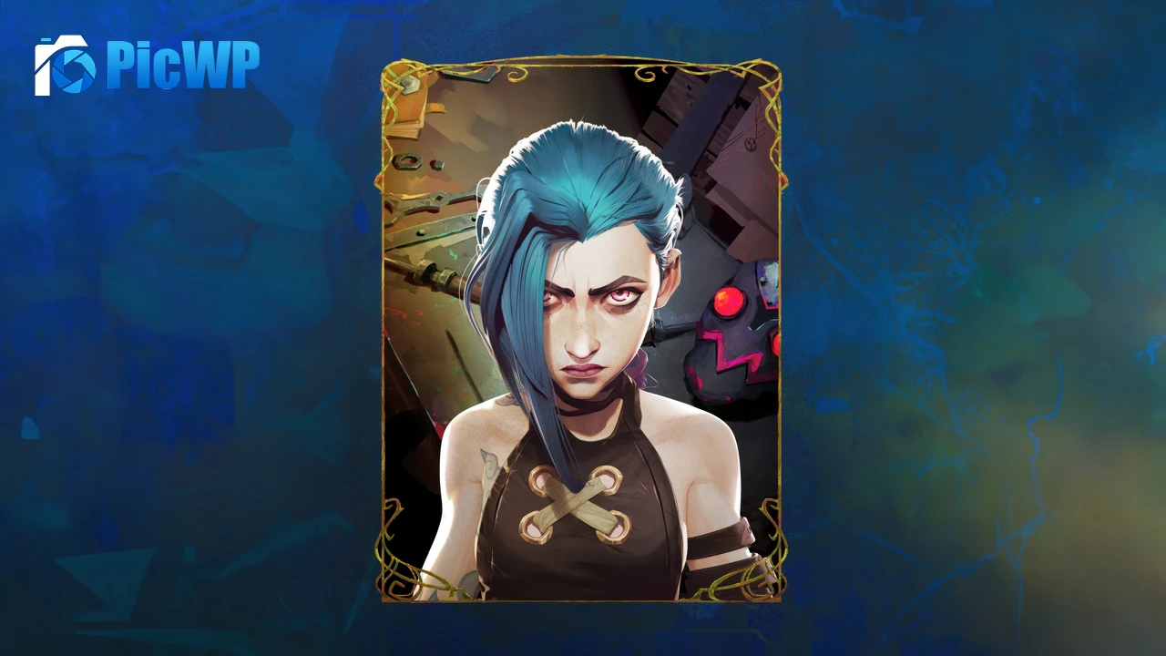 Arcane Jinx 4K PC Wallpaper