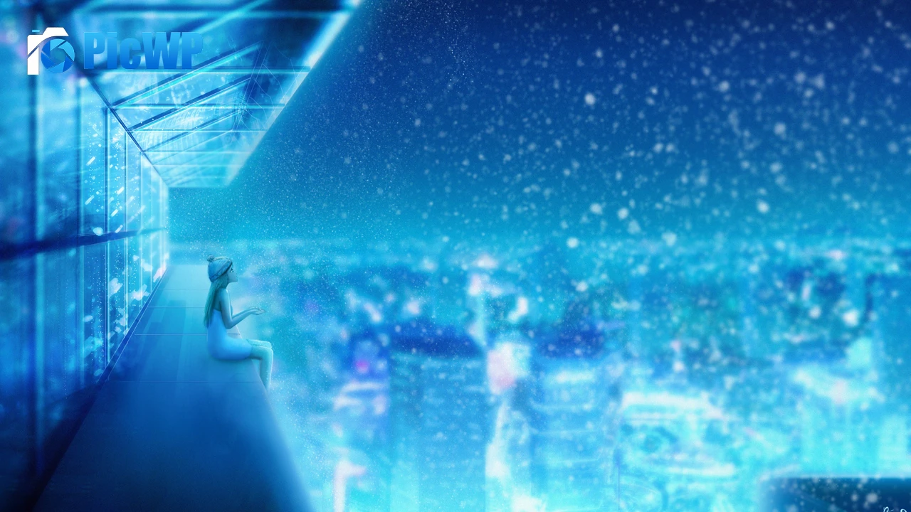 Snowfall Dream 4K PC Wallpaper