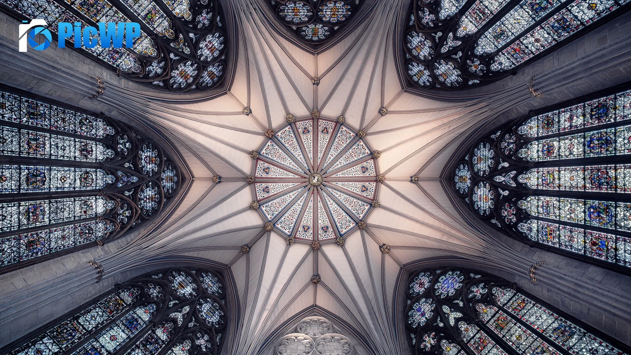 York Minster United Kingdom 4K PC Wallpaper