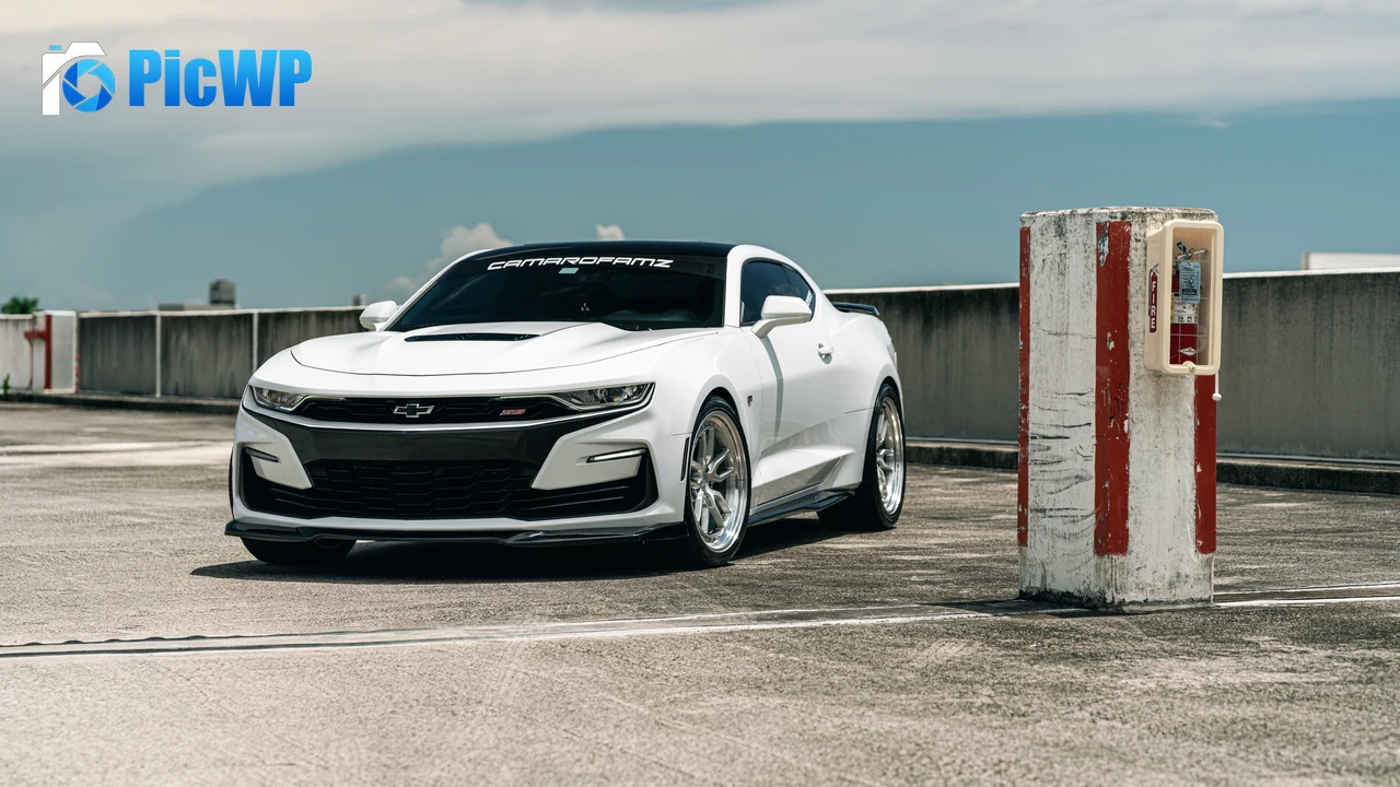 Chevrolet Camaro White cars 4K PC Wallpaper