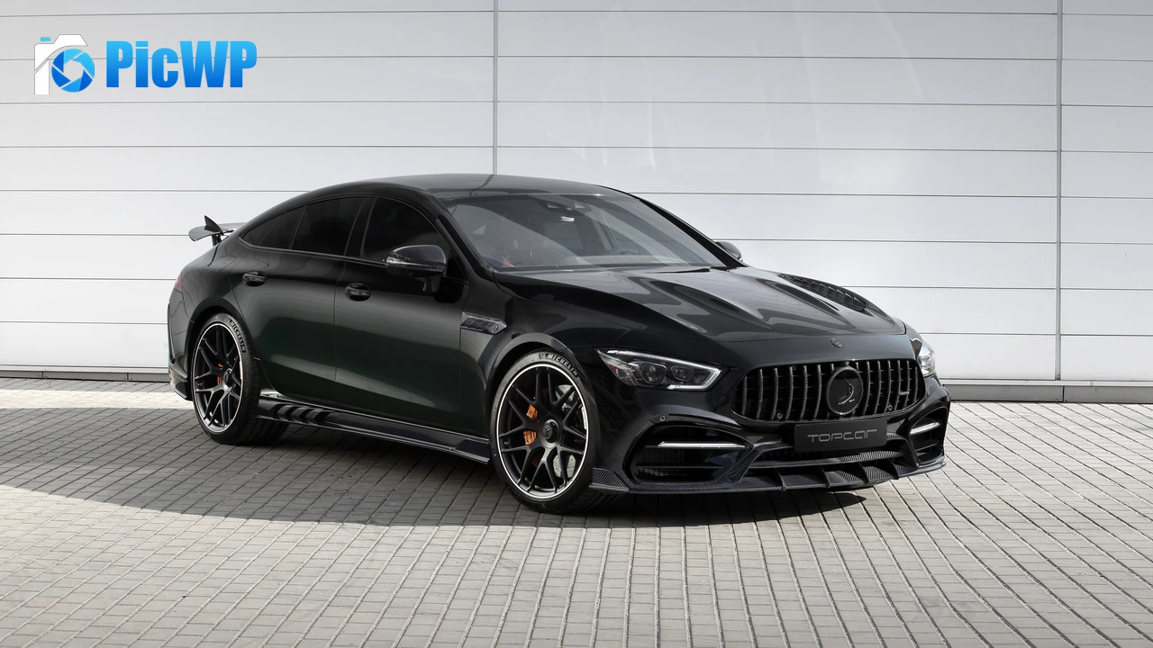 TopCar Mercedes-AMG GT 63 S 4MATIC+ 4-Door Coupe 4K PC Wallpaper