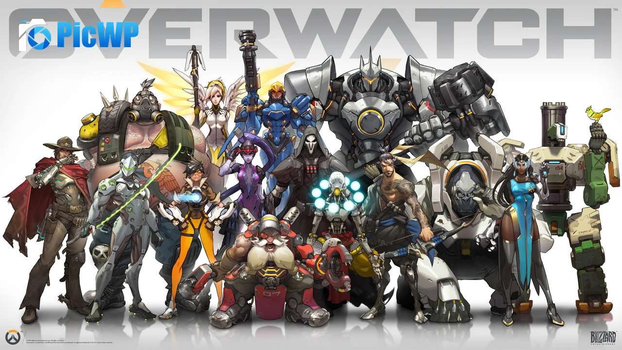 Overwatch Game poster 4K PC Wallpaper