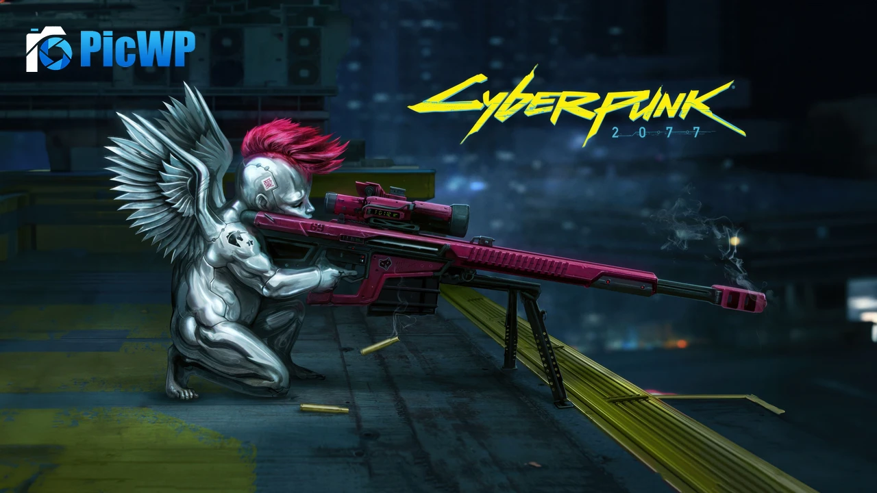 Cyberpunk 2077 Sniper 4K PC Wallpaper