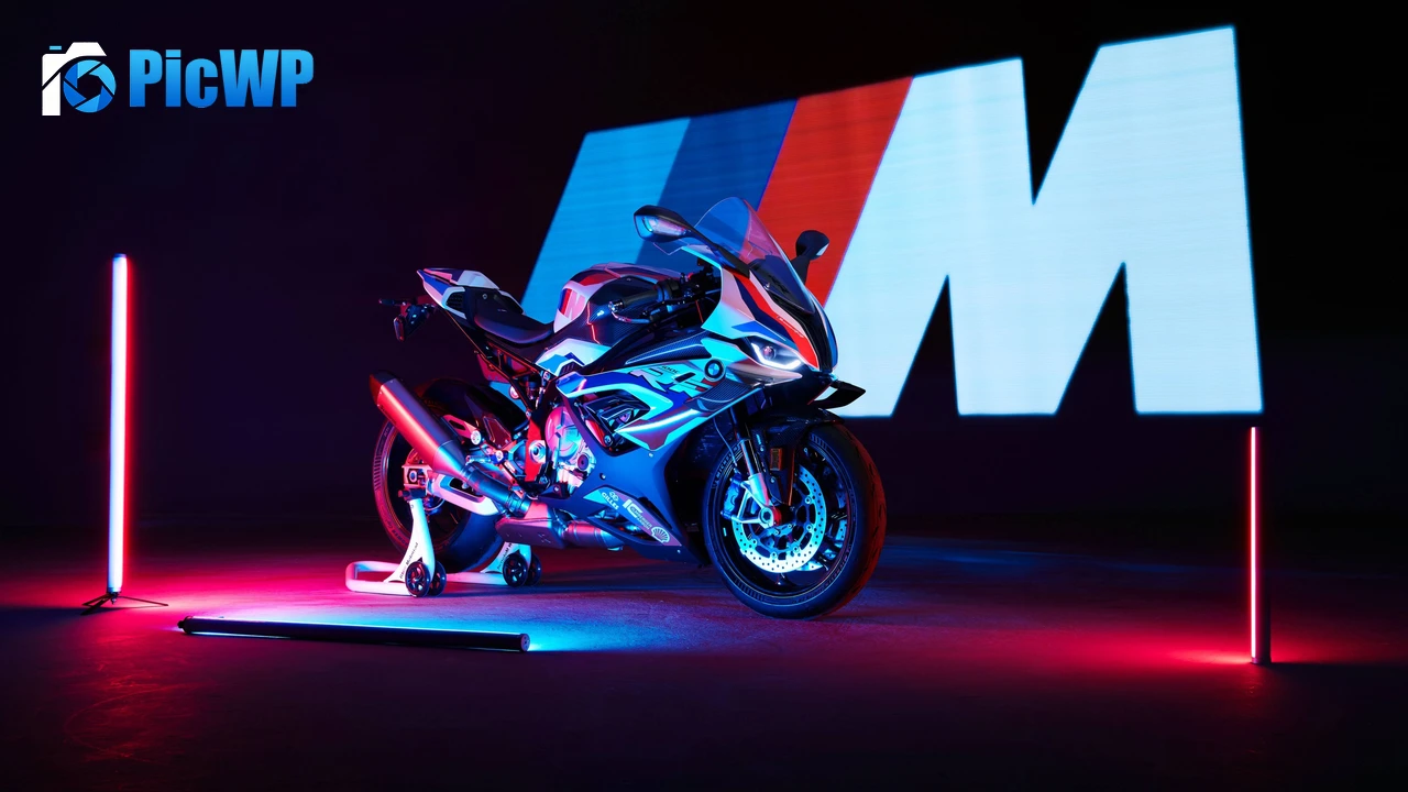 BMW M 1000 RR Neon 4K PC Wallpaper