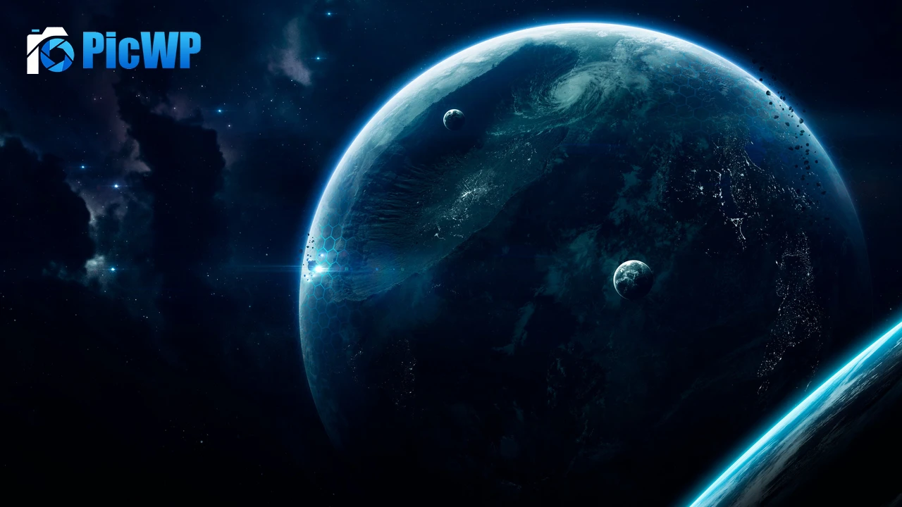 Deep space Planets 4K PC Wallpaper