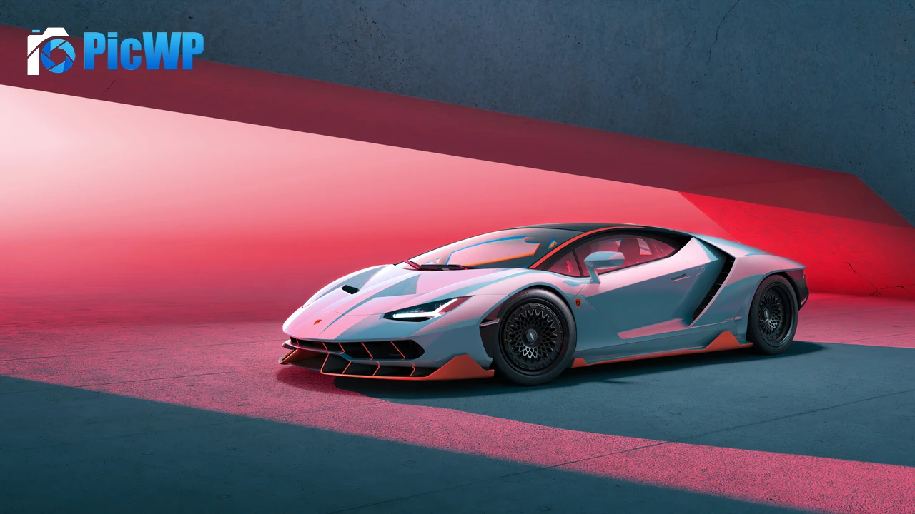 Lamborghini Centenario CGI 4K PC Wallpaper