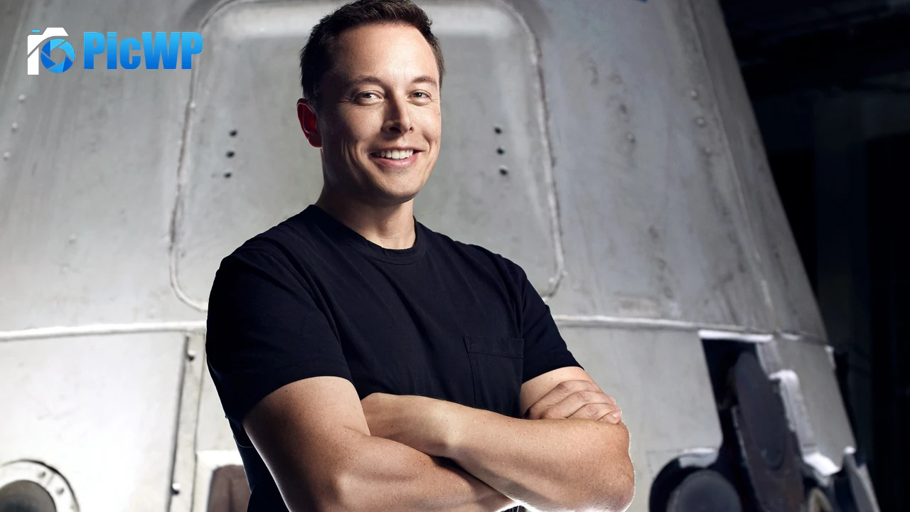 Elon Musk Portrait 4K PC Wallpaper
