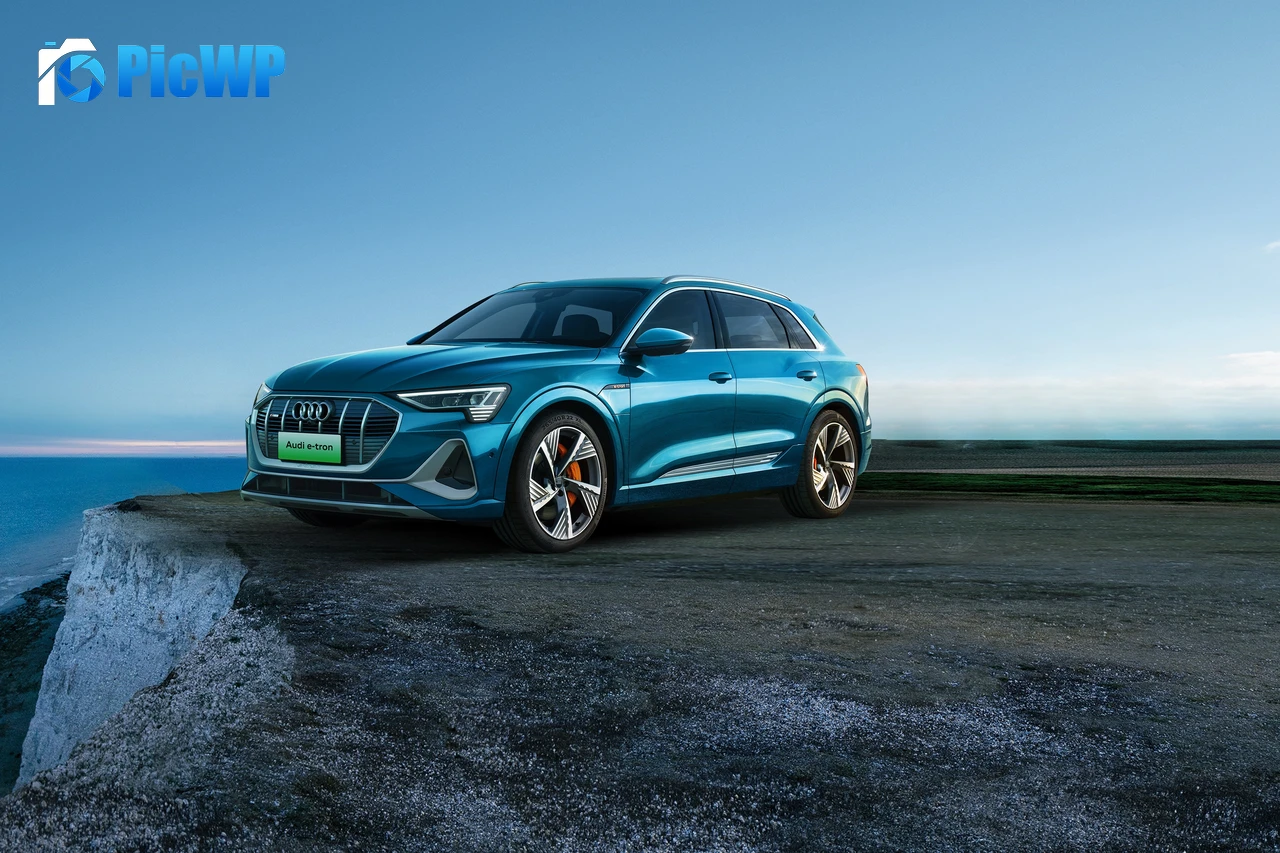Audi e-tron 55 quattro S line 2020 4K PC Wallpaper
