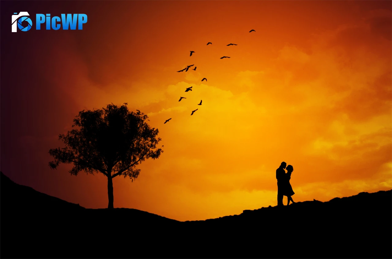 Couple Landscape 4K PC Wallpaper