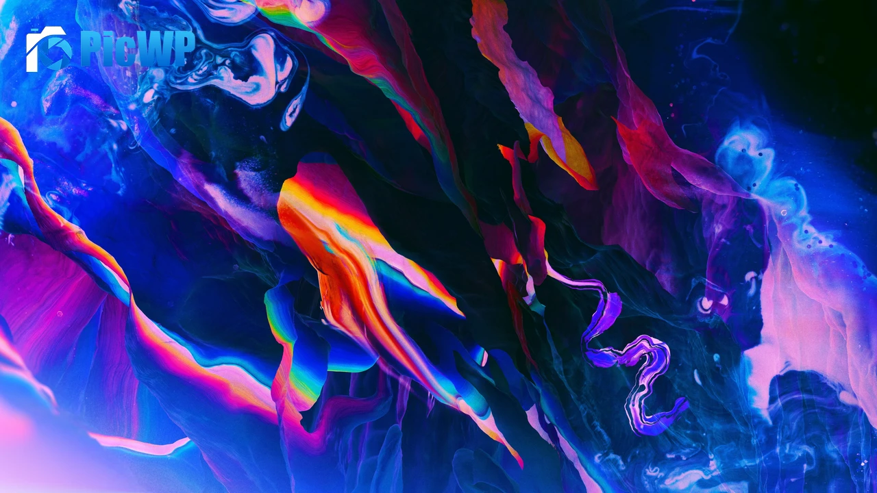 Colorful Pattern 4K PC Wallpaper