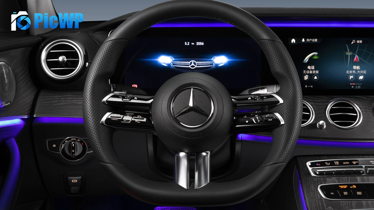 Mercedes-Benz E 350 L AMG Line Interior 4K PC Wallpaper