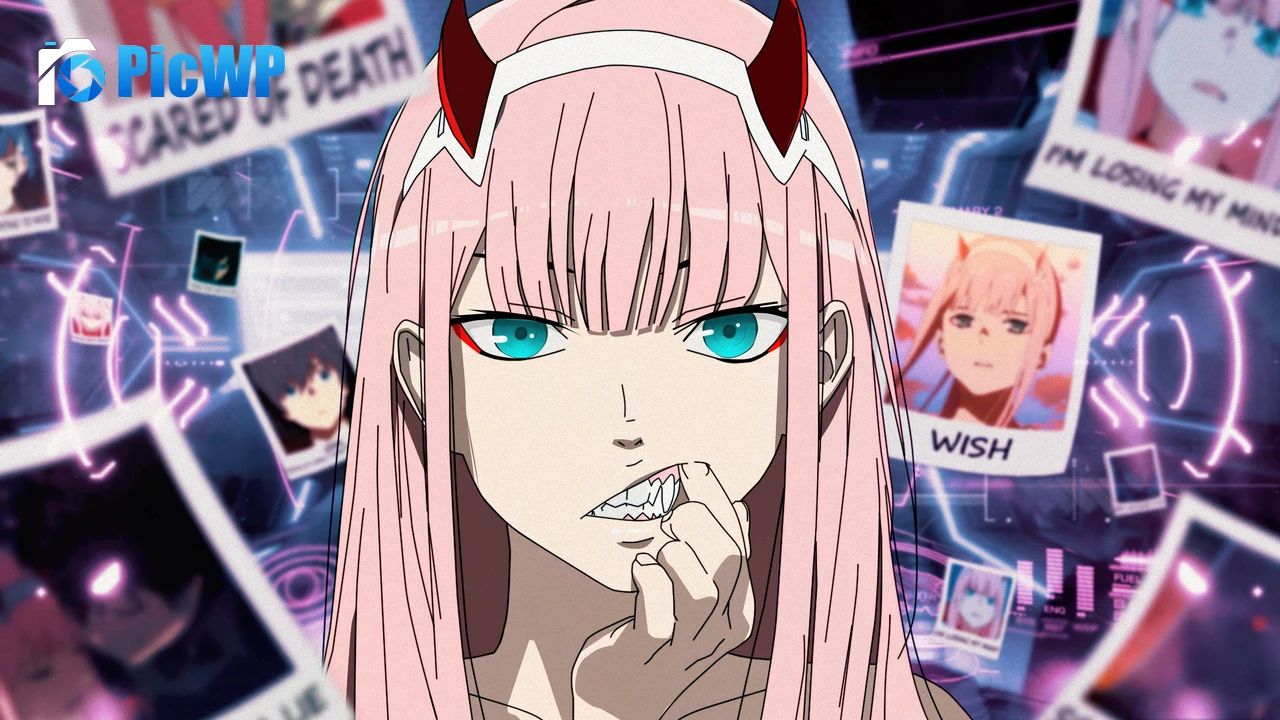 Zero Two DARLING in the FRANXX 4K PC Wallpaper