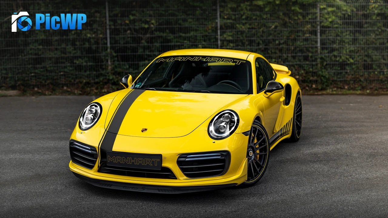 Porsche 911 Turbo S Manhart TR 850 4K PC Wallpaper