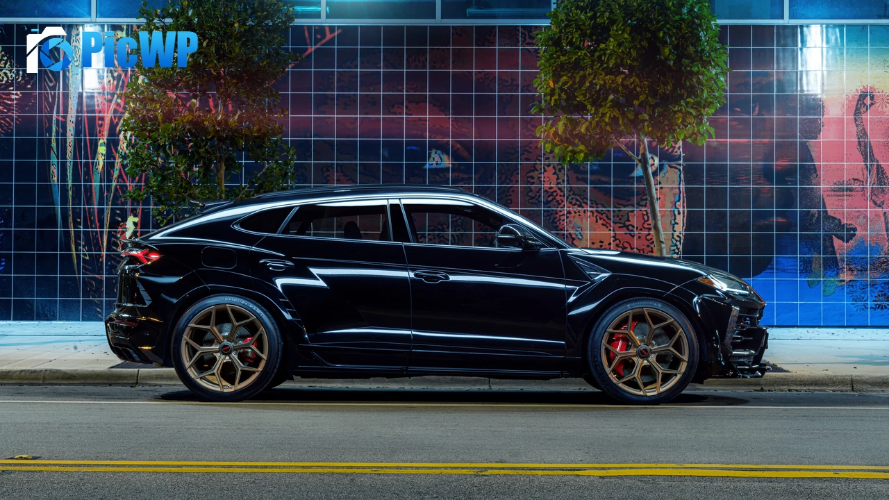 Lamborghini Urus Black cars 4K PC Wallpaper