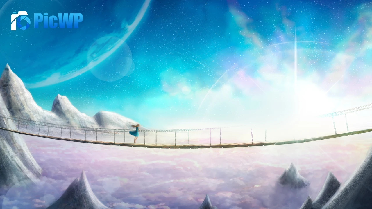 Girl Surreal 4K PC Wallpaper