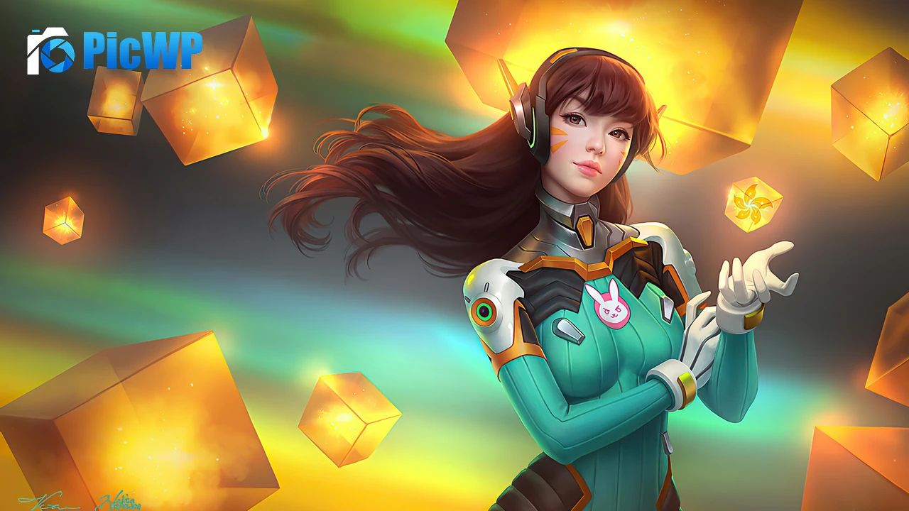 DVa Overwatch 4K PC Wallpaper
