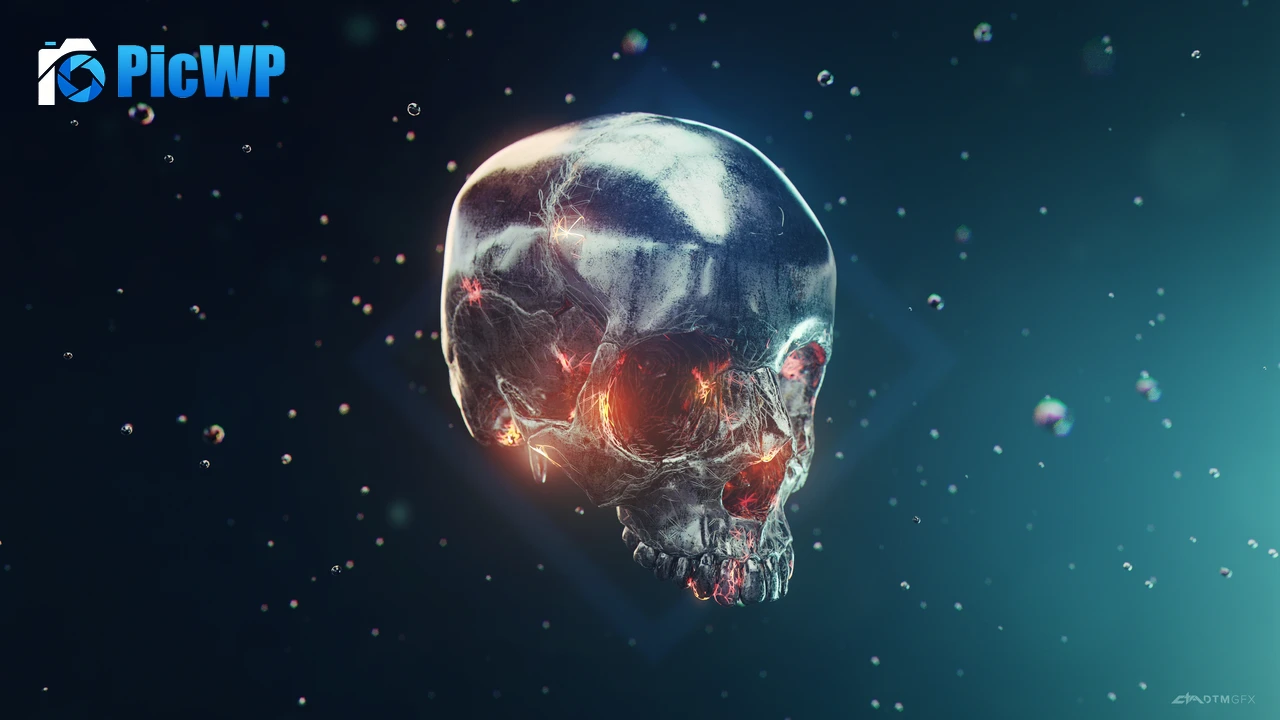 Skull Metal 4K PC Wallpaper