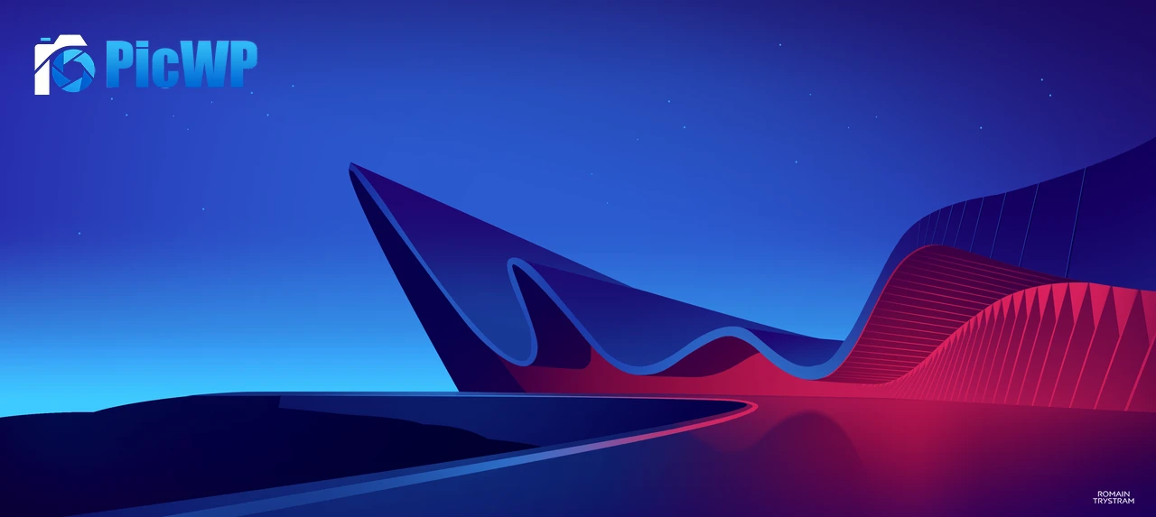Modern architecture Illustration 5K Wide Wallpaper